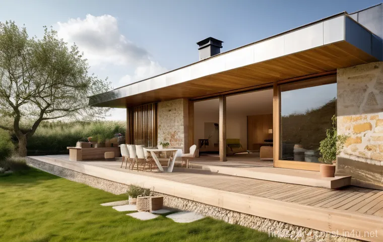 친환경건설기사 자격증 관련 추천 도서 - **Bioclimatic French Countryside Home with Natural Materials**
    A serene, modern yet traditionall...